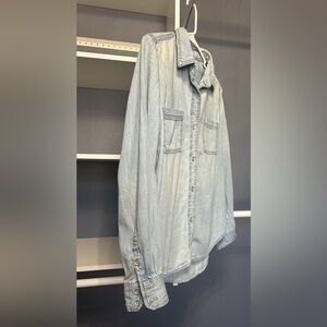 Universal Thread Button Down Oversized Shirt - size Small